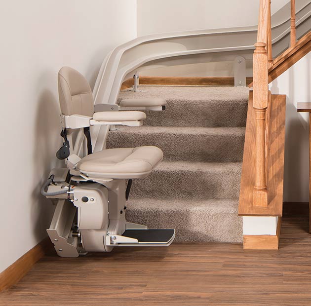 best rated curved stairlift in Tucson AZ cost chairlift price